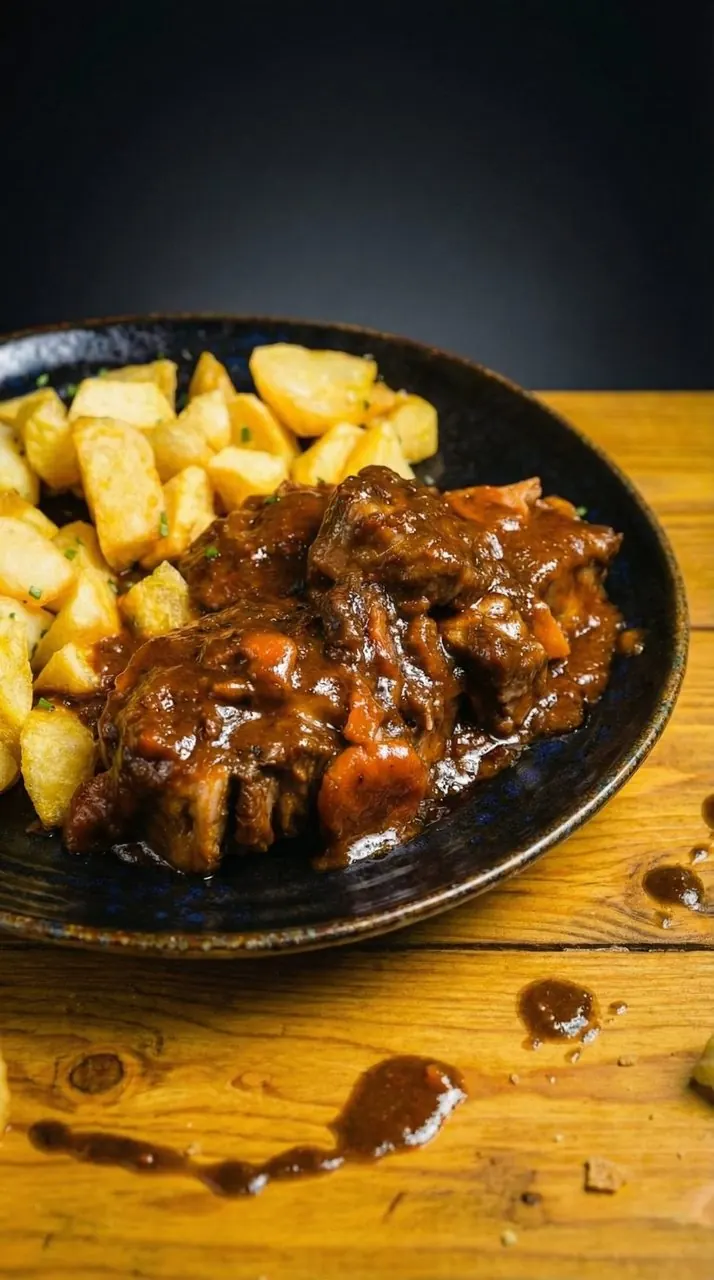 Rabo de Toro en vino tinto